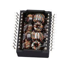 LP5014NL 100/1000 Single Ethernet Transformer SMT Dual Port 48 Pin RoHS соединитель