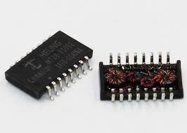 1000 базовых магнитных модулей Гигабитная сеть изолирования Ethernet Электрический трансформер LAN